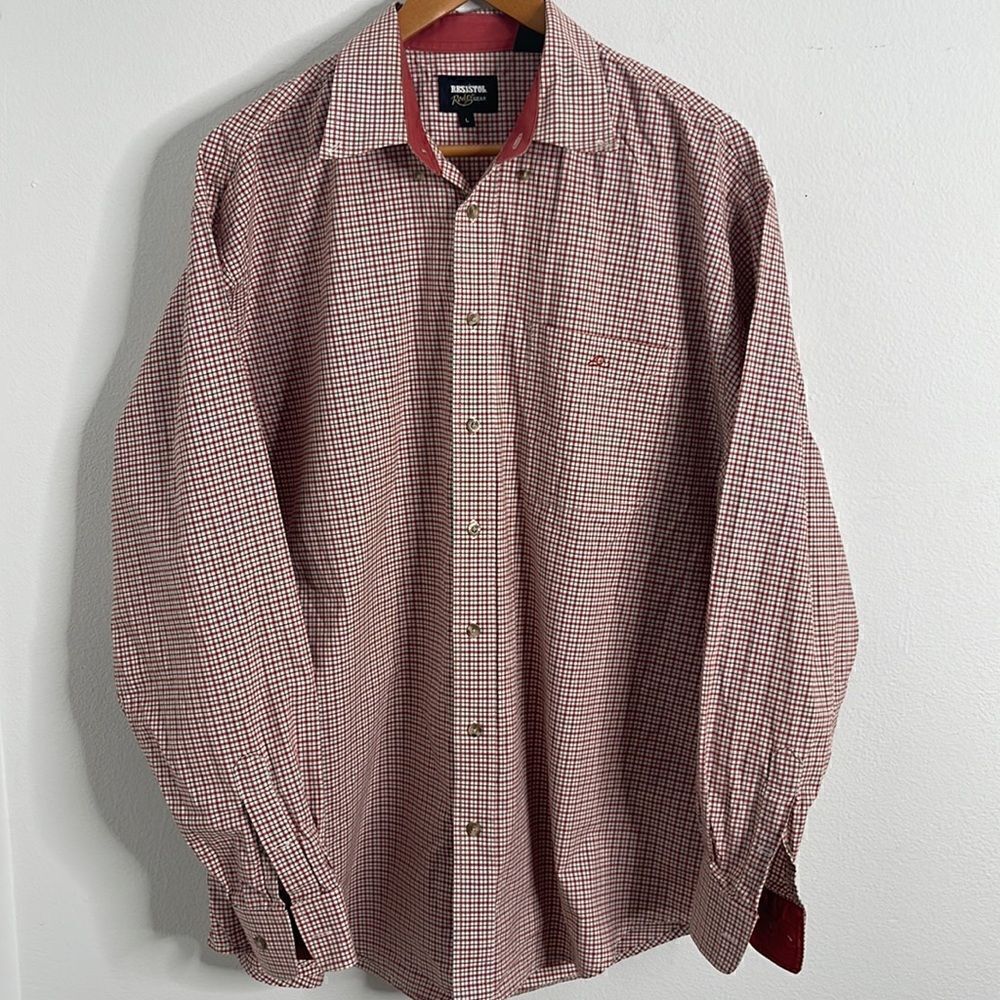 Resistol Rodeo Gear button down casual cotton western shirt.  Size Large.